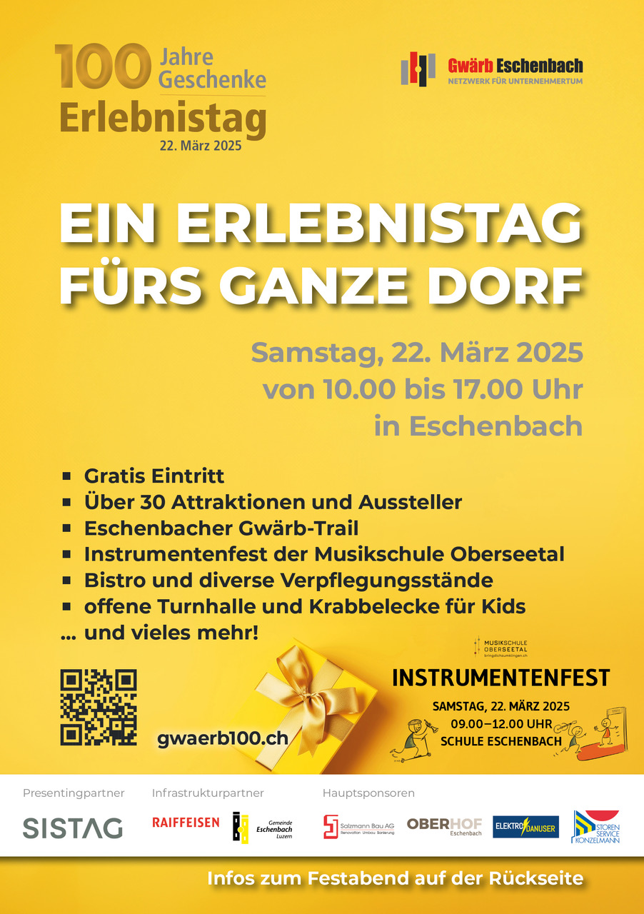 Flyer Erlebnistag